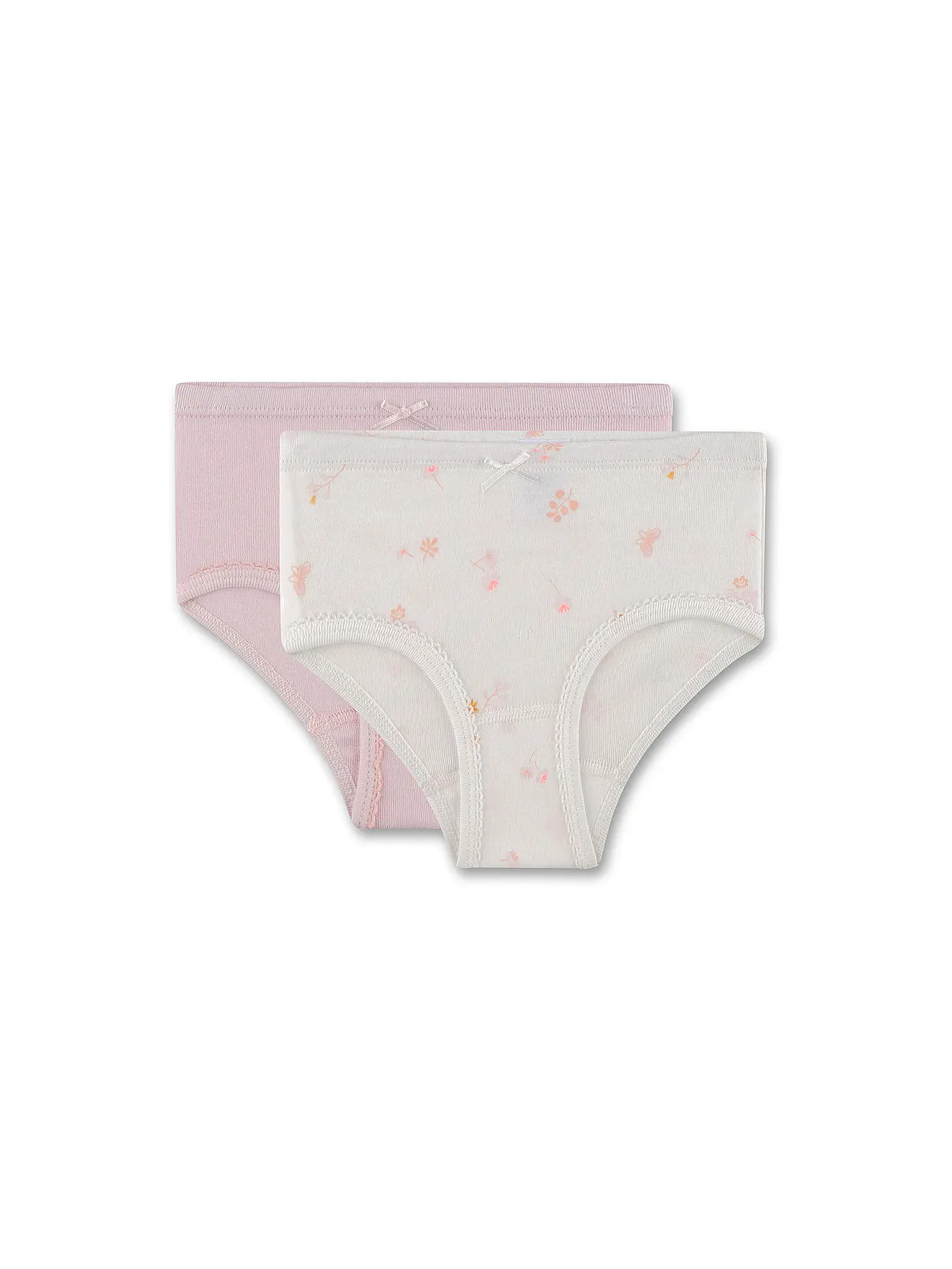 SANETTA | Mädchen Slip 2er Pkg. white pebb | 